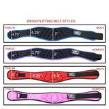 Valor Fitness PWB, Women's Weightlifting Belt (Multiple sizes, colors)
