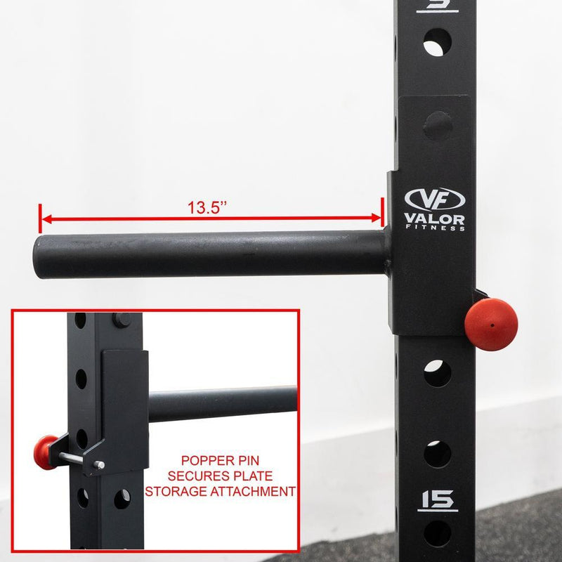 Load image into Gallery viewer, Valor Fitness RG-14, Plate Storage Attachment Pair
