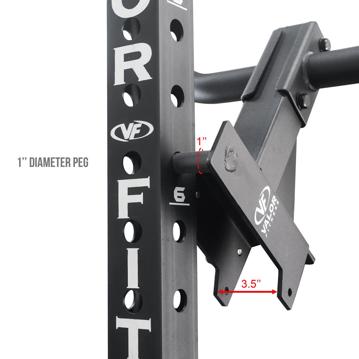 Dip Bar Attachment for Power Rack – Valor Fitness