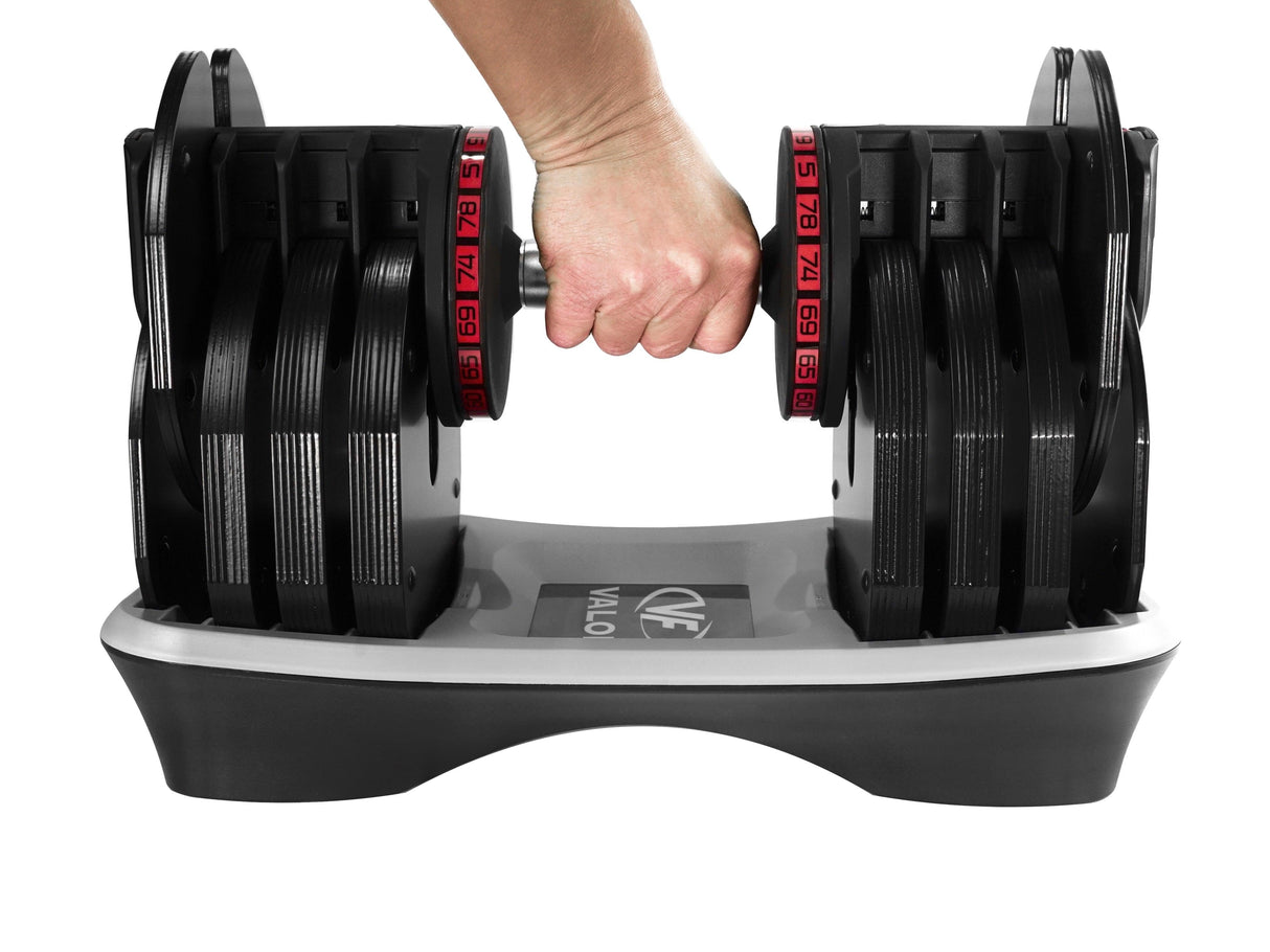 Valor Fitness RH-ADJ, Adjustable Dumbbell (Sold Individually)