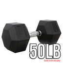 Valor Fitness RH, Rubber Hex Dumbbells