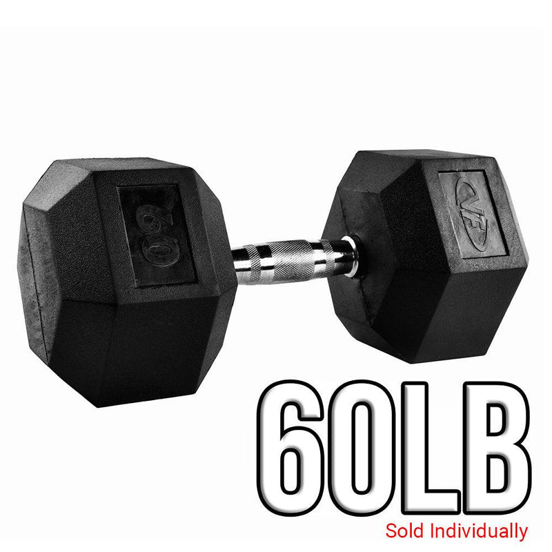 Load image into Gallery viewer, Valor Fitness RH, Rubber Hex Dumbbells
