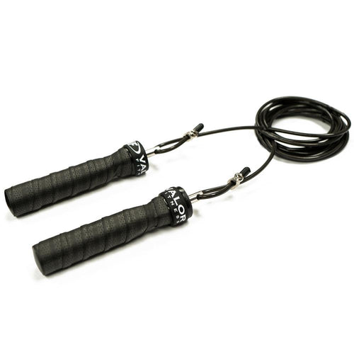 Valor Fitness SR-4A, Adjustable Speed Rope (4mm Cable)