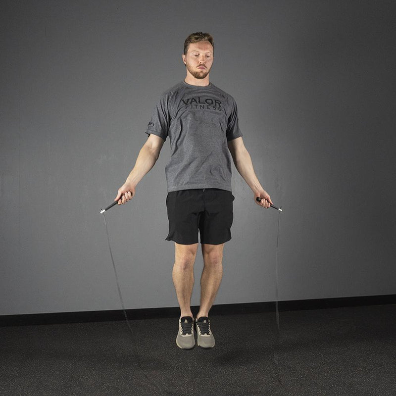 Load image into Gallery viewer, Valor Fitness TR-BLK-1, Adjustable Speed Rope
