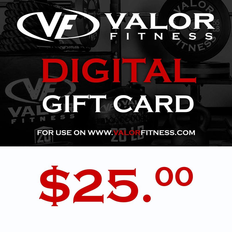 Load image into Gallery viewer, Valor Fitness Gift Card: Online Use Only
