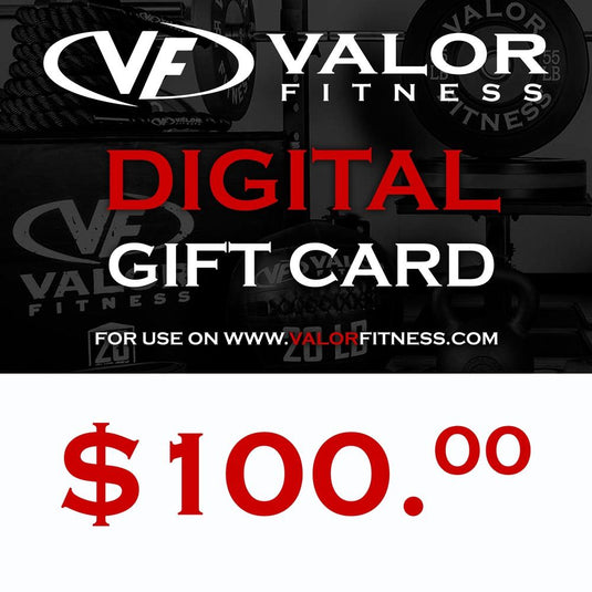 Valor Fitness Gift Card: Online Use Only